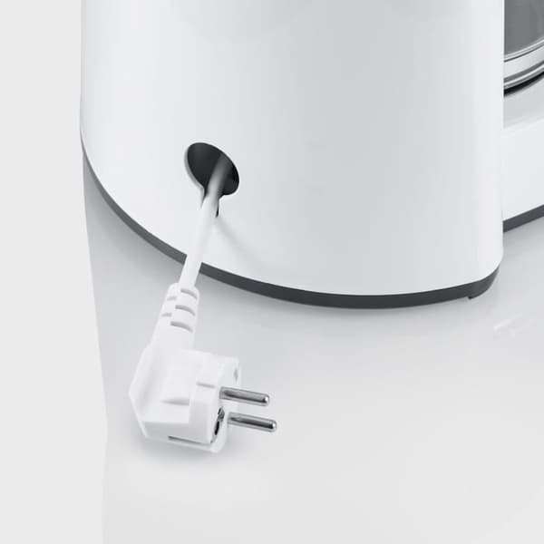 SEVERIN KA4816 filterkaffebryggare - 10 koppar - 1,4 L - 1000 W - Automatisk avstängning - Vit
