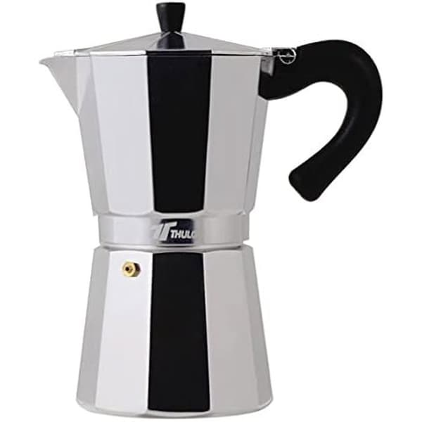 Klassisk kaffebryggare - THULOS - 12 koppar - Filter - Avtagbar tank - Kompatibel med malet kaffe