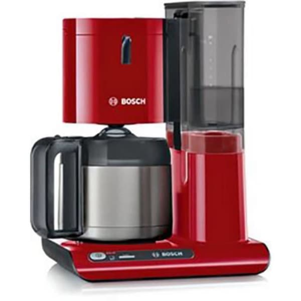 Filterkaffebryggare - Bosch - Thermo Styline - Röd - 12 koppar - Termofobisk kanna
