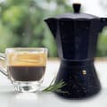 Miniatyrbild 5 av 6: Cafetera Expresso Moka 12 Koppar Stor Kapacitet Eisenbach Svart