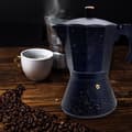 Miniatyrbild 6 av 6: Cafetera Expresso Moka 12 Koppar Stor Kapacitet Eisenbach Svart