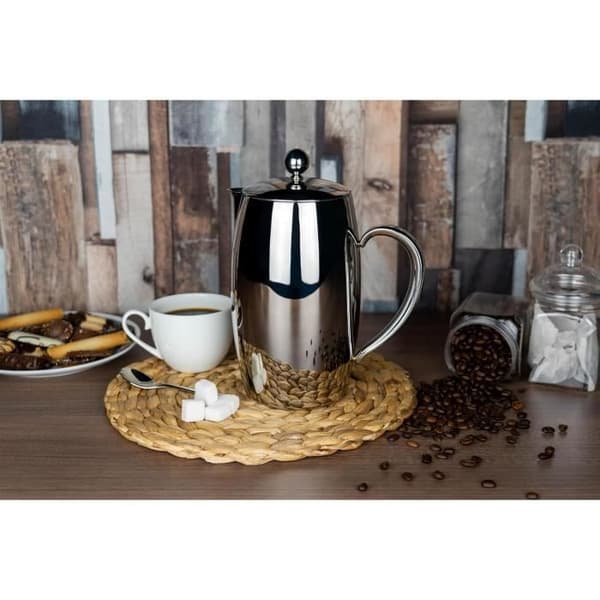 Termoskanne - Café Stål - Bellux - Rostfritt stål 1810 - 12 koppar - Spegelfinish