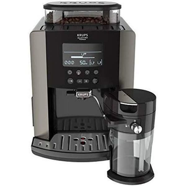 Krups EA819E10 automatisk kaffemaskin - Tenngrå - Espresso - 15 bar