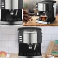 Miniatyrbild 4 av 4: INN Kaffemaskin 1,6L 11-15 koppar elektrisk kaffebryggare Kaffebönkvarn Dubbel användning Bärbarhetspulver Droppkaffebryggare
