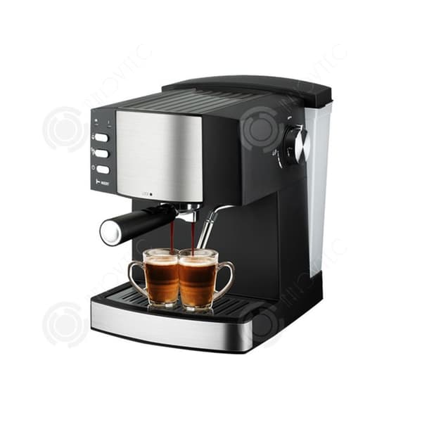 INN Kaffemaskin 1,6L 11-15 koppar elektrisk kaffebryggare Kaffebönkvarn Dubbel användning Bärbarhetspulver Droppkaffebryggare