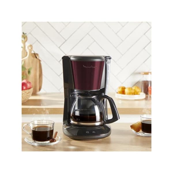 Filterkaffebryggare - MOULINEX - Subito FG5S05E0 - 1,25L - 1000W - 10-15 koppar