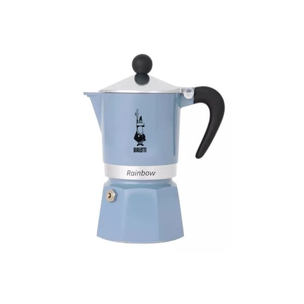 Bialetti italiensk kaffebryggare 6 koppar azurblå - 0006543