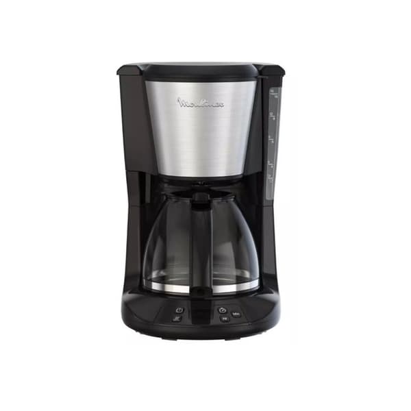 Snabbt, Programmabelt Moulinex filt kaffebryggare i rostfritt stål, Valfri varmhållningsfunktion, FG5S2DE0