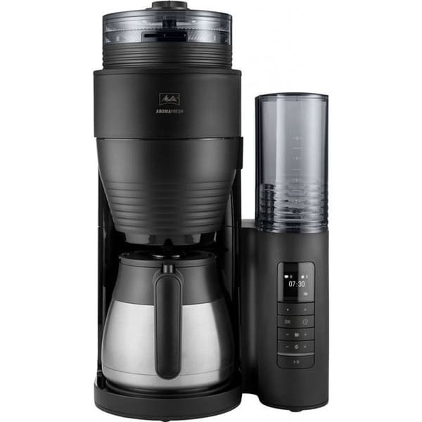 Kaffemaskin - MELITTA - AromaFresh Therm Pro - 10 koppar - Automatisk avstängning - Svart