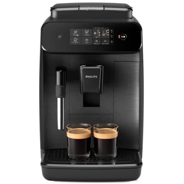PHILIPS - Automatisk espressokvarn - 1500W - Serie 800 - avtagbar 1,8 L tank - svart - EP0820.00
