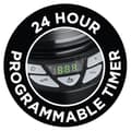 Miniatyrbild 6 av 6: RUSSELL HOBBS 22620-56 filterkaffebryggare - 1,25L - Frostad och glansig konsistens - Svart
