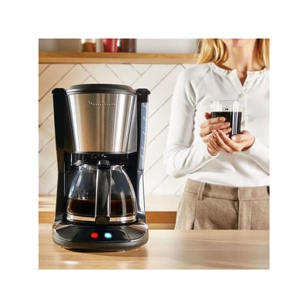 Moulinex Kaffebryggare med filter 1,2l 15 koppar 1000w svart - FG5S0DE0