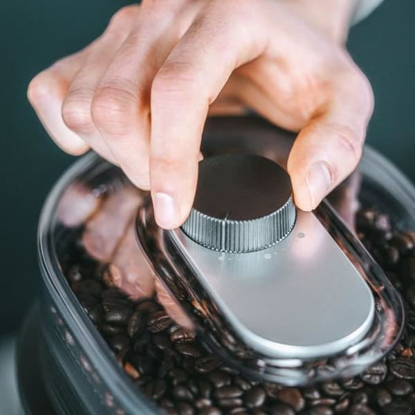 Filterkaffebryggare med integrerad kvarn MELITA AromaFresh II Glass Basic 1030-06