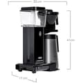 Miniatyrbild 2 av 2: Kaffebryggare - MOCCAMASTER - KBGT - 1.25L - Termos - Filter - Svart