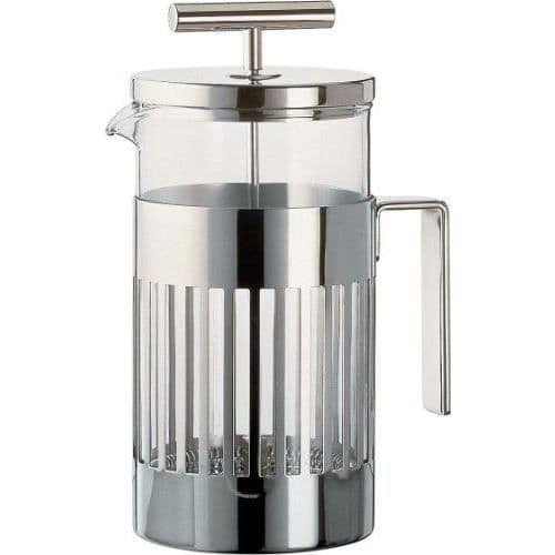 Presso-Filter kaffebryggare - ALESSI - 9094/8 - 8 koppar - Malet kaffe - 18/10 rostfritt stål