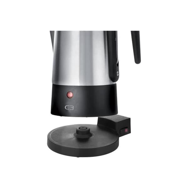 C3 Design Eco elektrisk kaffebryggare - 10 koppar - rostfritt stål