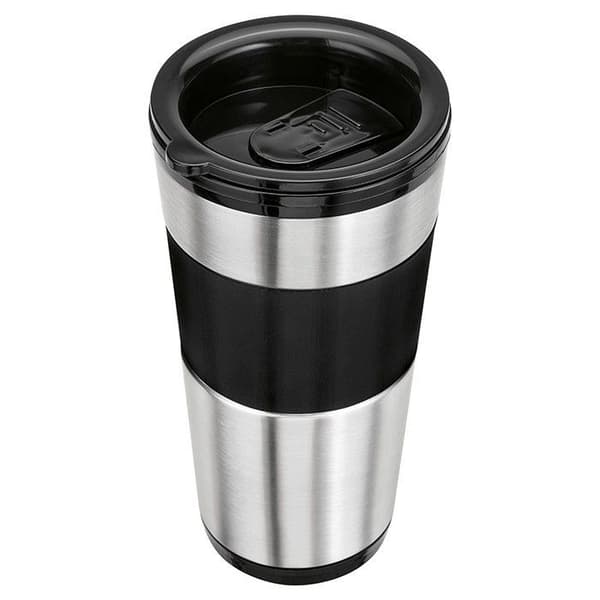 Clatronic KA 3733 1-kopps isolerad kaffebryggare - Filter - Svart - Rostfritt stål - 750 Watt