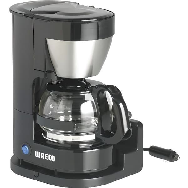 12V kaffebryggare - WAECO - 5 koppar - 625 ml - Antidroppsystem - Avtagbar tank
