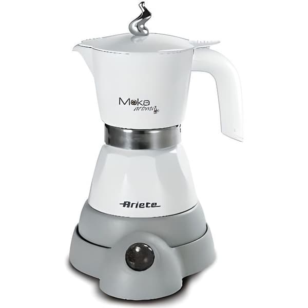 ARIETE 1358 Moka Aroma elektrisk kaffebryggare - Vit - 480W - 4 koppar
