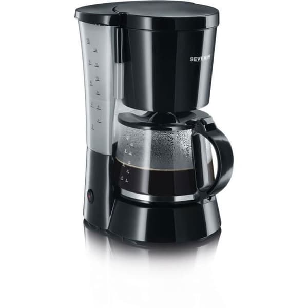 SEVERIN KA4479 filterkaffebryggare - Svart - 800 W - 1,4 L - Upp till 10 koppar