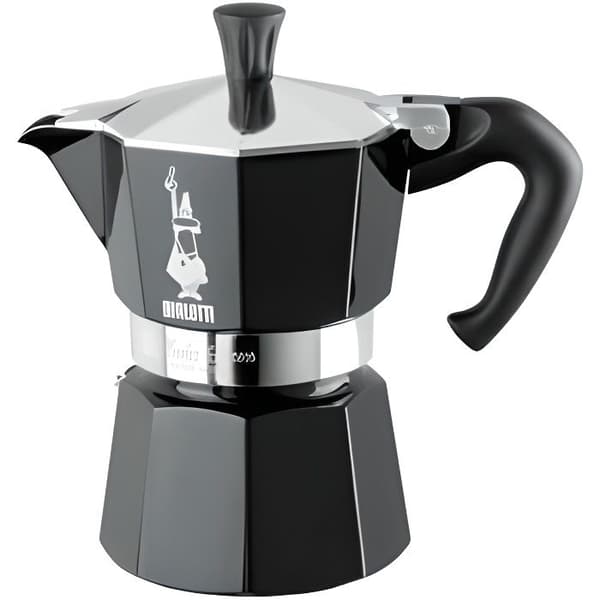 Bialetti Moka Exress manuell filterkaffemaskin - Svart - Fristående - Malet kaffe