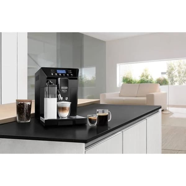 Automatisk kaffemaskin De'Longhi Eletta - Svart - Espresso (kapsel) - 15 bar - Kaffegryn