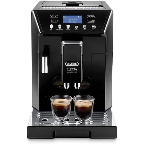 Automatisk kaffemaskin De'Longhi Eletta - Svart - Espresso (kapsel) - 15 bar - Kaffegryn