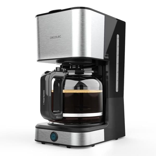 Cecotec Coffee 66 Heat kaffebryggare. ExtremeAroma Technology, Kapacitet 1,5 L (12 koppar), Återuppvärmnings- och Håll varm-funktioner, C
