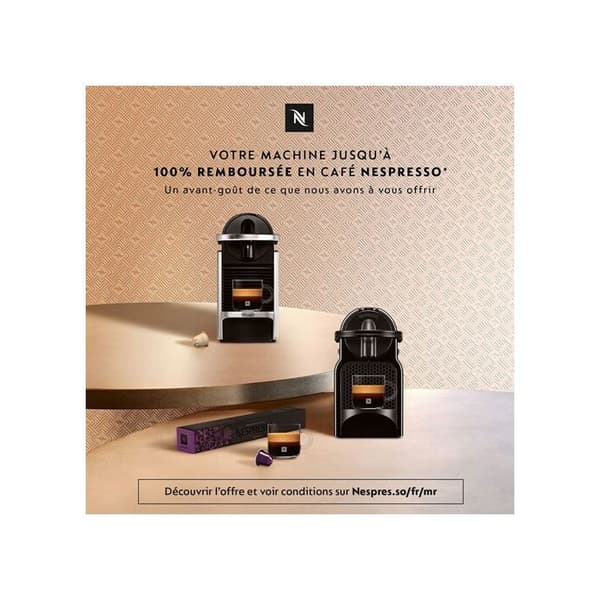 Kaffemaskin - De'Longhi - Nespresso CitiZ EN 167.B - 19 bar - Svart - Kompatible kapsler