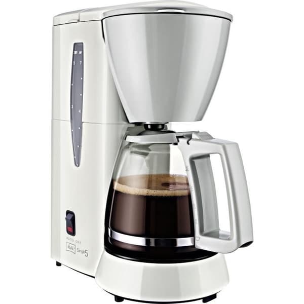 Melitta Single 5 M720-1/1 Vit kaffebryggare - 8 koppar filter 650W