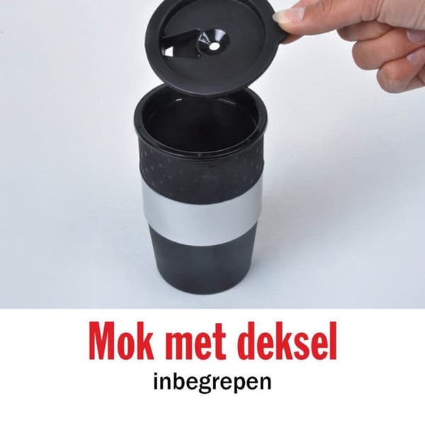Automatisk kaffebryggare - Ej specificerad - 12V - 170W - Pod-kompatibel - Tvättbart filter