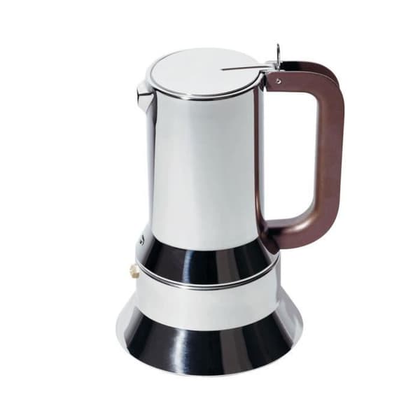 Alessi 9090-M espressomaskin i stål för 10 koppar