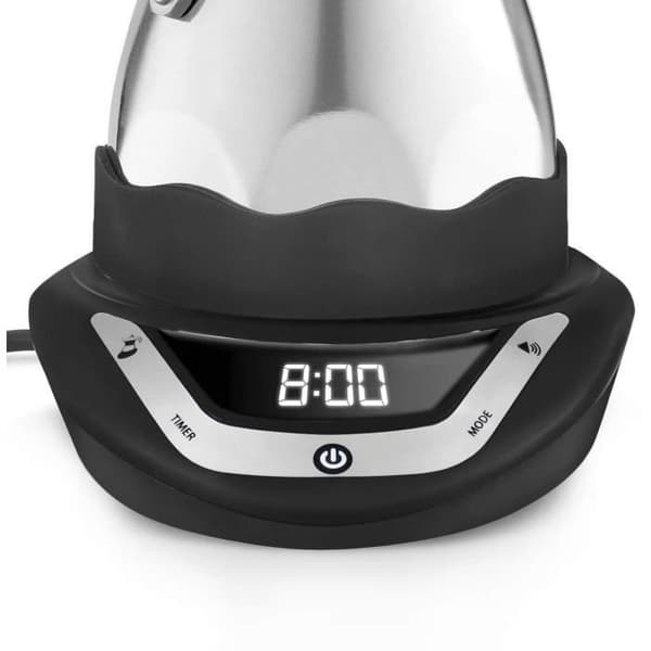 BIALETTI Moka elektrisk kaffebryggare - 3 koppar - Programmerbar