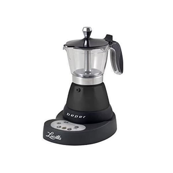 BEPER Lucilla elektrisk kaffebryggare - Programmerbar - 3 koppar - Avtagbart filter - 400W