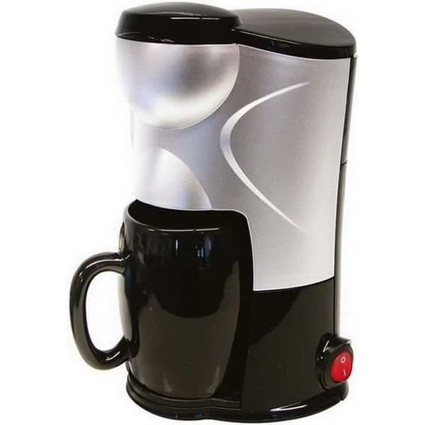 CARPOINT Just 4 You filter kaffebryggare - 170W 12V - Grå och Svart