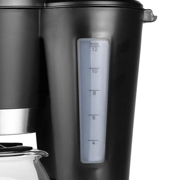TRISTAR CM-1236 filterkaffebryggare - Svart - 12 koppar - 900W