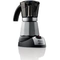 Miniatyrbild 3 av 4: DELONGHI EMKM6B Alicia Plus elektrisk kaffebryggare - Vit - 6 koppar - 450W
