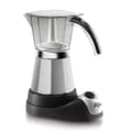 Miniatyrbild 1 av 4: DELONGHI EMKM6B Alicia Plus elektrisk kaffebryggare - Vit - 6 koppar - 450W
