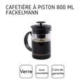 Miniatyrbild 4 av 4: Cafékanna italienska med kolv 800 ml Fackelmann