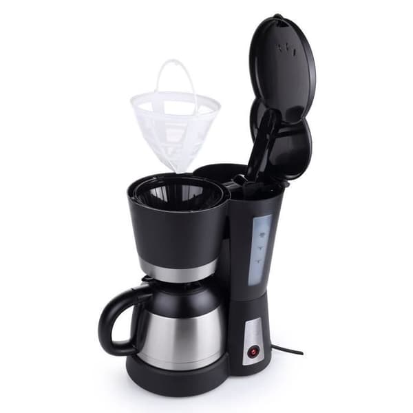 TRISTAR CM-1234 filterkaffebryggare med isolerad kanna - Svart - 800W - 10 koppar
