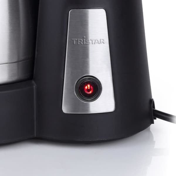 TRISTAR CM-1234 filterkaffebryggare med isolerad kanna - Svart - 800W - 10 koppar