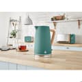 Miniatyrbild 3 av 4: Frukostset Sladdlös vattenkokare 1,7 L brödrost 2 Nordic White SWAN STP2090GRENEU Verde 44355