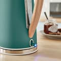 Miniatyrbild 6 av 6: Set frukost Vattenkokare utan sladd 1,7 L brödrost 2 Nordic Vit SWAN STP2090GRENEU Grön 44355