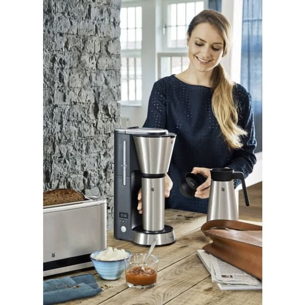 Kaffekanna - WMF - KÜCHENminis® Aroma Thermo - Svart - Silver - Filter