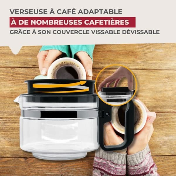 Adaptiv för kaffebryggare Fackelmann