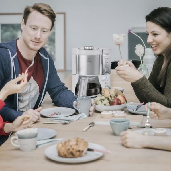 Filterkaffekanna - Melitta - Look V Timer 1025-07 - 1,25L - 10 koppar - 1080 Watt