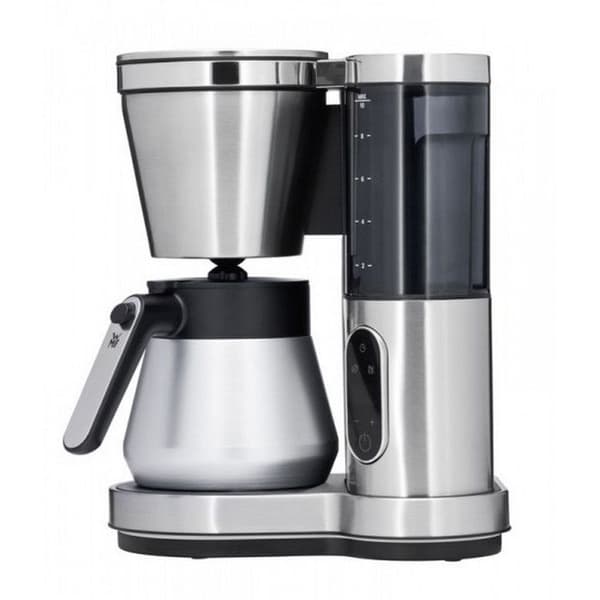 WMF Lumero filterkaffemaskin - 8 koppar - Malet kaffe - Svart, Silver