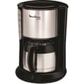 Miniatyrbild 1 av 6: MOULINEX Subito Inox isotermisk filterkaffebryggare, 0,9 L, 8 till 12 koppar, Håller sig varm i 4 timmar, Anti-droppsystem FT360811