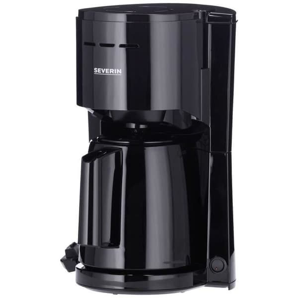 Severin KA 9306 Kaffebryggare svart Antal koppar=8 värmeavvisande kanna, med filterkaffefunktion