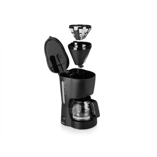 Kaffebryggare - TRISTAR - CM-1246 - 600W - 6 koppar - Filter - Mattsvart